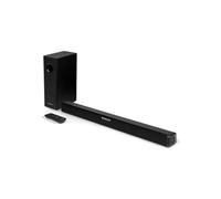 Thomson SB350BTS Barra de Sonido 2.1 con Subwoofer Inalámbrico 300W - Bluetooth 5.0, Ecualizador 3 Modos, Entrada Óptica y Aux, Mando a Distancia, Montaje en Pared