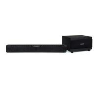 THOMSON SB60BTS - Barre de son sans fil avec caisson de basses - Bluetooth 5.0 - Systeme stereo - 60W - Fixation murale - Noir