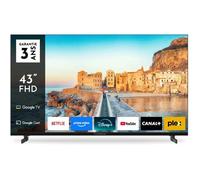 Thomson Televisor LED 43 pulgadas Full HD 1920x1080 Google TV 3xHDMI Wi-Fi