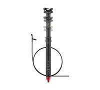 Thomson Tija de sillín Covert Black 125 mm negro 31.6 mm / 420 mm / SB 0 mm