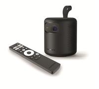 Thomson Vega PG35B Proyector LED Inteligente Portátil, Full HD 1080p, Google TV, 350 ANSI, Auto Enfoque, Corrección Trapezoidal, HDR10, Dolby Digital+, WiFi, Bluetooth, Batería - Estuche Incluido