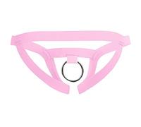 Thong Micro - Ropa interior para hombre con cuerdas G, Rosa., talla única
