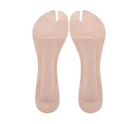 Thong Sandal Pad - Forefoot Cushion Toe Post Guard, Adhesive Silicone Gel Metatarsal Protector, Anti Slip Flop Cushioning Insert, Friction Blister Prevention Shield, Clear Orthotic | For