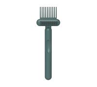 Thonlai 2 en 1 Herramienta de Limpieza de Cepillos para el Cabello, Limpiador y Rastrillado para Quitar el Cabello y el Polvo de los Cepillos, Adecuados para el Uso del Hogar y el Salón (verde)