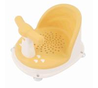 Thonlai Asiento de Baño para bebé Plegable a Prueba de Piel con Asa | Silla de Ducha Infantil con Ventosa, Material Compacto PP TPE, Portátil para Baño de Hotel de Viaje, Fácil de Limpiar
