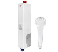 Thonlai Baño Caliente Instantáneo del Equipo 3000W de la Ducha del | Eléctrico bajo Demanda, Cuerpo ABS con Clasificación de Impermeabilidad IPX4, Apagado Automático Cuando No Flujo de Agua,