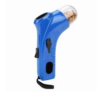 Thonlai Catapulta de Comida para Mascotas, Lanzador de Golosinas para Perros, Juguete Interactivo con Cubierta Transparente para Ejercicio de Entrenamiento y Tiempo de Juego Diver (Azul)