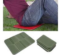 Thonlai Cojín de Asiento Plegable, Estera de Picnic Impermeable Portátil con Procesamiento Antidesgarro para Acampar, Pescar, Actividades Al Aire (Verde)