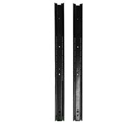 Thonlai Diapositiva para Cajones y Liviano Extensión de 3 Secciones Riel Guía de Carga Grande para Oficina en el Hogar, Acero Laminado en Frío, 20 Rieles Deslizantes (22 pulgadas 58x44x6,5 cm)