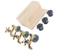 Thonlai Dispensador de Whisky, Grifo para Bebidas y Licores de Cerveza para Barra de Fiesta en Casa con Diseño de Aleación de Madera, Regalo Ideal para el Día del Padre (Tres salidas)