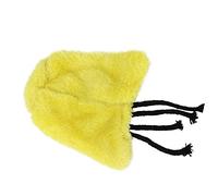 Thonlai Esquina Cálida para Pájaros, Cabaña de Felpa Plegable Lavable a Mano para Que los Pájaros Se Escondan, con Cuerda para una Fácil Instalación en la Jaula (Amarillo limón)