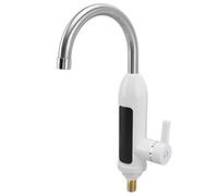 Thonlai Grifo Calentador de Agua Instantáneo, Grifo de Calentamiento | Cuerpo de Acero Inoxidable, Pantalla Digital de Temperatura, Tubo Giratorio de 360 grados, Resistente Al Agua IPX4 para