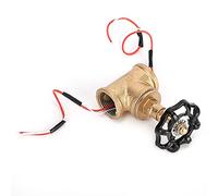 Thonlai Interruptor de Lámpara Retro Steampunk, Interruptor de Válvula de Oro Negro Duradero de 3/4 Pulgadas para Accesorios de Iluminación