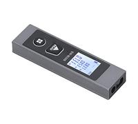 Thonlai Medidor de Distancia con Medición Láser Medidor Láser Digital de Distancia Electrónico 30 M 99 Almacenamiento de Datos Aleación de Aluminio Compacta con Lente de E