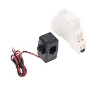 Thonlai Medidor de Potencia WiFi Inteligente, Monitoreo de Energía en Tiempo Real con Transformador de Corriente de Tipo Abierto para el Hogar, Escuela, Centro Comercial, Hotel, Fábrica