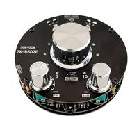 Thonlai Placa Amplificadora Bluetooth Módulo Amplificador de Audio Placa Amplificadora Estéreo 2.0 2 Canales 100W TPA3116D2 Control de Agudos y Graves con Efectos de Sonido Person