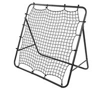 Thonlai Red de Objetivo de Rebote de Fútbol, portería Ajustable de Fútbol, reboteador de Entrenamiento de, portería de Rebote Plegable, Marco de Acero de Silen
