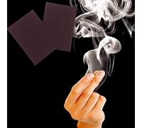 Thonlai Truco Mágico de Lágrima y Humo de Cartas con los Dedos (Colores | Material de Papel, Tamaño de 5x7 Cm, Accesorios de Actuación para Magia de Primer Plano, Efecto de Quemar y Frotar