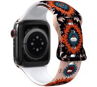 THONWO Elegante correa de diseño compatible con correas de Apple Watch de 38 mm, 40 mm, 41 mm, 42 mm, 44 mm, 45 mm, 46 mm, 49 mm, correas deportivas de silicona suave para iWatch Series 10 9 8 7 6 5 4