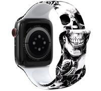 THONWO Elegante correa de diseño compatible con correas de Apple Watch de 38 mm, 40 mm, 41 mm, 42 mm, 44 mm, 45 mm, 46 mm, 49 mm, correas deportivas de silicona suave para iWatch Series 10 9 8 7 6 5 4