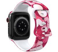 THONWO Elegante correa de diseño compatible con correas de Apple Watch de 38 mm, 40 mm, 41 mm, 42 mm, 44 mm, 45 mm, 46 mm, 49 mm, correas deportivas de silicona suave para iWatch Series 10, 9, 8, 7, 6
