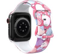 THONWO Elegante correa de diseño compatible con correas de Apple Watch de 38 mm, 40 mm, 41 mm, 42 mm, 44 mm, 45 mm, 46 mm, 49 mm, correas deportivas de silicona suave para iWatch Series 10, 9, 8, 7, 6