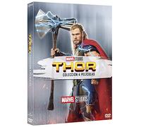 Thor 1-4 (DVD) Pack 4 peliculas: Thor, El Mundo Oscuro, Ragnarok, Love and Thunder