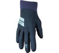 Thor Agile Hero Guantes de Motocross, Azul marino, Talla 2XL