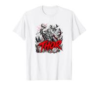 Thor Dios del Trueno Vikingo nórdico Ragnarok Leyenda Camiseta