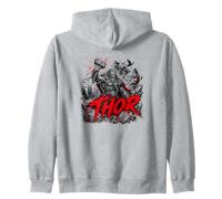 Thor Dios del Trueno Vikingo nórdico Ragnarok Leyenda Sudadera con Capucha