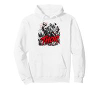 Thor Dios del Trueno Vikingo nórdico Ragnarok Leyenda Sudadera con Capucha