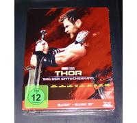 Thor El Día De La Decisión 3D Blu Ray + Blu Ray Steelbook Limitado Nuevo & OVP