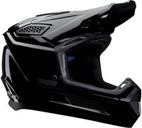 Thor Fleet, casco motocross juvenil M male Negro/Gris