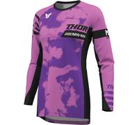 Thor Launchmode Bleach Maillot de motocross para mujer, rosa, Talla XS
