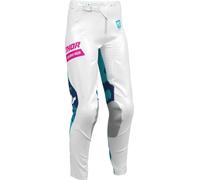 Thor Launchmode Bleach Pantalones de motocross para mujer, blanco, tamaño 1 2