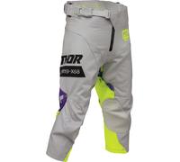 Thor Launchmode Bleach, pantalones textiles juventud 22 male Gris/Amarillo Neón/Lila