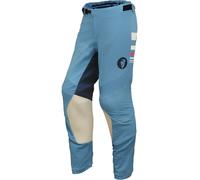 Thor Prime Blaze Pantalones de motocross para damas, blanco-azul, tamaño 26 para Mujer