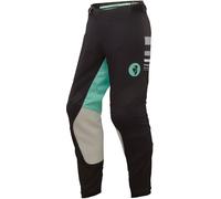 Thor Prime Blaze Pantalones de motocross para damas, negro-verde, tamaño 24 para Mujer
