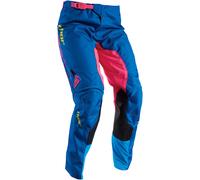 Thor Pulse Facet, pantalones textiles mujer 5/6 female Negro/Fucsia