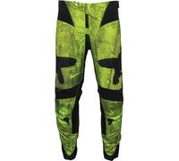 Thor Pulse Hazard Pantalones de Motocross, amarillo/negro, Talla 30