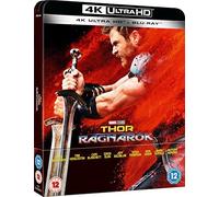 Thor Ragnarok 4K Ultra HD + Blu Ray Limited Edition Steelbook / Import / Region Free