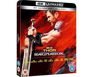Thor Ragnarok 4K Ultra HD + Blu Ray Limited Edition Steelbook / Import / Region Free
