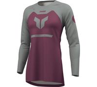 Thor Ridemode Menace Maillot de motocross para mujer, lila, tamaño XS
