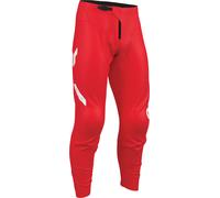 Thor Ridemode Menace Pantalones de motocross para jóvenes, rojo, Talla 26