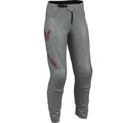 Thor Ridemode Menace Pantalones de motocross para mujer, gris, tamaño 1 2