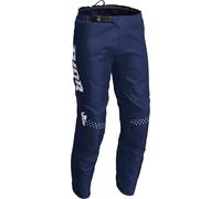 Thor Sector Minimal Pantalones Juveniles de Motocross, Azul marino, Talla 18