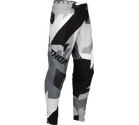 Thor Sportmode Brave, pantalones textiles 29 male Negro/Gris/Gris Claro/Blanco
