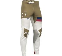 Thor Sportmode League Pantalones de motocross, blanco-bronce, tamaño 33 para Hombres