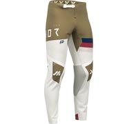Thor Sportmode League, pantalones textiles 36 male Blanco/Marrón