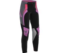 Thor Sportmode Velocity, pantalones textiles mujer 3/4 male Negro/Lila/Fucsia/Gris